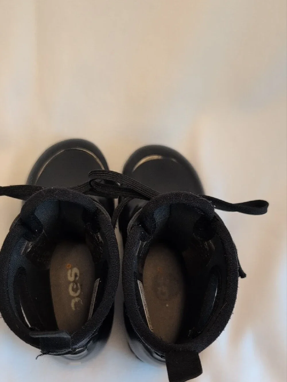 BOGS Kid's Waterproof Black Sidney Lace Boots 10T